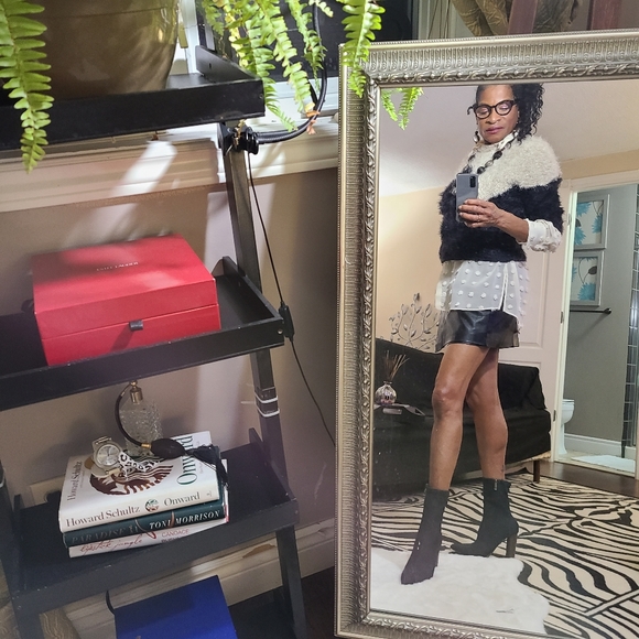 Denim fabric bootie wood heel 3 inches - Picture 2 of 8